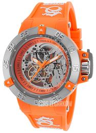 Invicta Subaqua Pomarańczowy/Guma Ø42 mm 16785