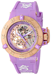 Invicta Subaqua Purpurowy/Guma Ø42 mm 16798