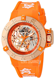 Invicta Subaqua Pomarańczowy/Guma Ø42 mm 16800