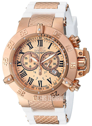 Invicta Subaqua Różowe złoto/Stal w kolorze różowego złota Ø50 mm 16872