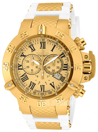 Invicta Subaqua Żółte złoto/Stal w odcieniu złota Ø50 mm 16874