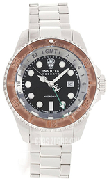 Invicta Reserve Czarny/Stal Ø52 mm 16972