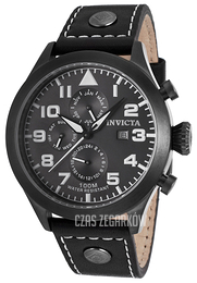 Invicta I-Force Czarny/Skóra Ø45 mm 17017