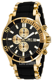 Invicta Sea Spider Czarny/Stal w odcieniu złota Ø50 mm 17080