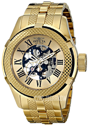 Invicta Bolt Żółte złoto/Stal w odcieniu złota Ø50 mm 17180