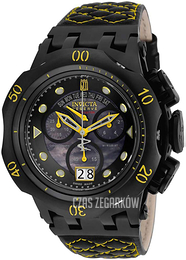 Invicta Jason Taylor Czarny/Skóra Ø51 mm 17184BWB