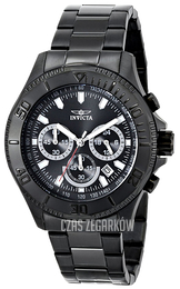Invicta Czarny/Stal Ø45 mm 17372