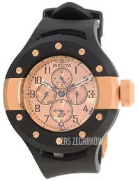 Invicta S1 Różowe złoto/Guma Ø52 mm 17393