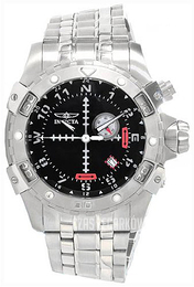 Invicta Aviator Czarny/Stal Ø48 mm 1742