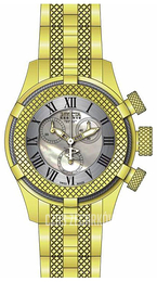 Invicta Bolt Srebrny/Stal w odcieniu złota Ø40 mm 17429