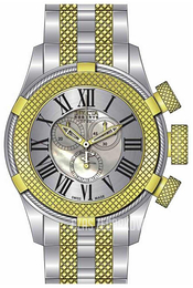 Invicta Srebrny/Stal Ø50 mm 17436