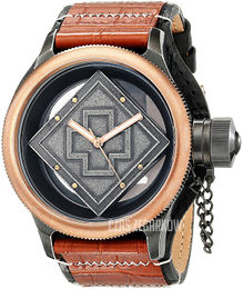 Invicta Russian Diver Czarny/Skóra Ø52 mm 17650