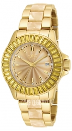 Invicta Angel Żółte złoto/Stal w odcieniu złota Ø38 mm 17941