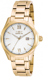 Invicta Specialty Biały/18 karatowe żółte złoto Ø41 mm 18109