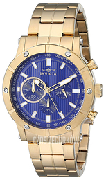 Invicta Specialty Niebieski/Stal w odcieniu złota Ø45 mm 18162