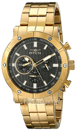 Invicta Specialty Czarny/Stal w odcieniu złota Ø47 mm 18163