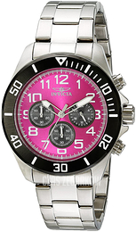 Invicta Pro Diver Purpurowy/Stal Ø45 mm 18219