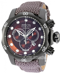 Invicta Venom Brązowy/Skóra Ø54 mm 18305