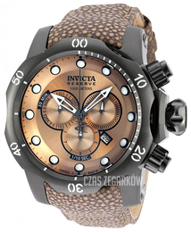 Invicta Venom Brązowy/Skóra Ø53.7 mm 18307