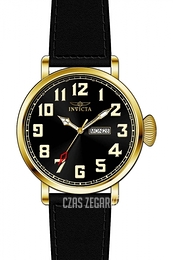 Invicta Vintage Czarny/Skóra Ø45 mm 18432