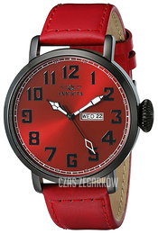 Invicta Vintage Czerwony/Skóra Ø52 mm 18435