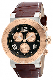 Invicta Ocean Reef Reserve Czarny/Skóra Ø46 mm 1852