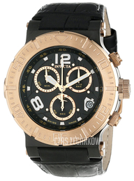 Invicta Reserve Czarny/Skóra Ø46 mm 1853