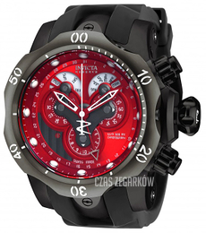 Invicta Venom Czerwony/Guma Ø53 mm 18537