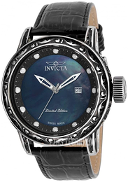 Invicta Vintage Czarny/Skóra Ø52 mm 18721