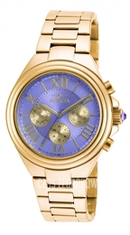 Invicta Angel Purpurowy/Stal w odcieniu złota Ø40 mm 18748