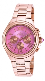 Invicta Angel Różowy/Stal w kolorze różowego złota Ø40 mm 18752