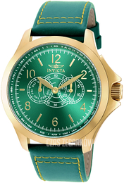 Invicta Specialty Zielony/Skóra Ø48 mm 18845