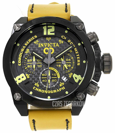 Invicta Corduba Czarny/Skóra Ø50 mm 18934