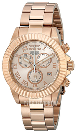 Invicta Angel Różowe złoto/Stal w kolorze różowego złota Ø40 mm 18959