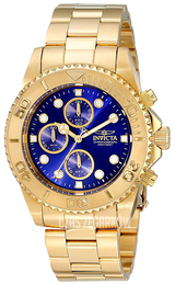 Invicta Pro Diver Niebieski/Stal w odcieniu złota Ø43.5 mm 19157