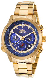 Invicta Specialty Niebieski/Pozlacana Ø45 mm 19241