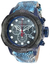 Invicta Reserve Niebieski/Skóra Ø53 mm 19340