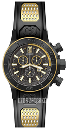 Invicta Jason Taylor Czarny/Stal w odcieniu złota Ø52 mm 19577