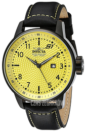 Invicta S1 Żółty/Skóra Ø48 mm 19616