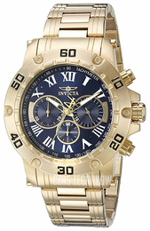 Invicta Specialty Niebieski/Stal w odcieniu złota Ø48 mm 19699