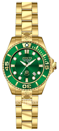 Invicta Pro Diver Zielony/Stal w odcieniu złota Ø47 mm 19805