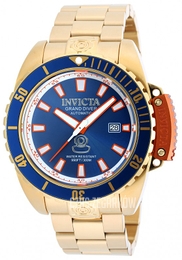 Invicta Pro Diver Niebieski/Stal w odcieniu złota Ø46 mm 19868