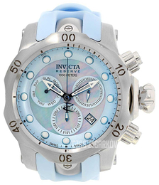 Invicta Venom Srebrny/Guma Ø53 mm 19895