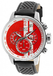 Invicta S1 Czerwony/Skóra Ø48 mm 19900