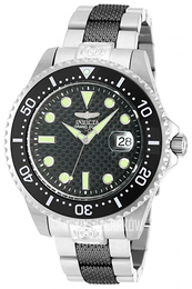 Invicta Pro Diver Czarny/Stal Ø47 mm 20114
