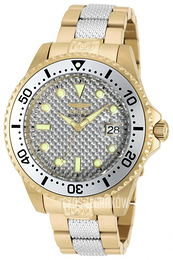 Invicta Pro Diver Srebrny/Stal w odcieniu złota Ø47 mm 20117