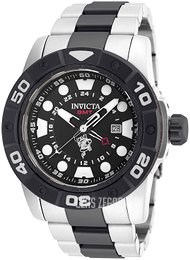 Invicta Sea Base Czarny/Stal Ø52 mm 20186