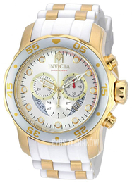 Invicta Pro Diver Srebrny/Stal w odcieniu złota Ø48 mm 20291