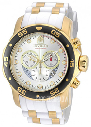 Invicta Pro Diver Srebrny/Stal w odcieniu złota Ø48 mm 20292