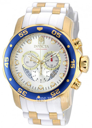 Invicta Pro Diver Srebrny/Stal w odcieniu złota Ø48 mm 20293